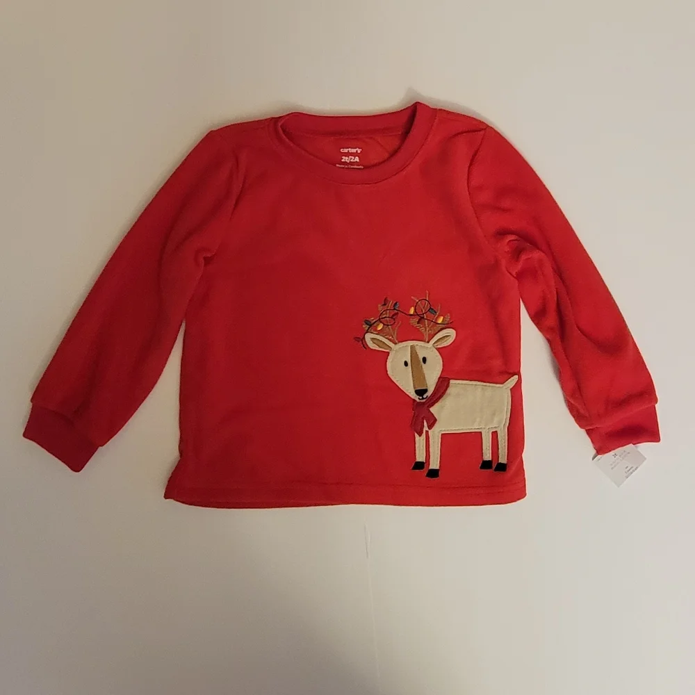 Carter's Christmas Pajama Set Size 2T - NWT